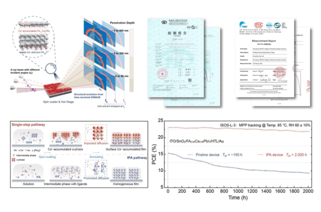 chinasmpb's tweet image. 9月30日晚，国际顶尖学术期刊《自然》(Nature)在线发表南开大学化学学院袁明鉴教授课题组与加拿大多伦多大学Edward H. Sargent教授课题组联合研究进展。 
　　
🔻该研究题为“High-efficiency and thermally stable FACsPbI3 perovskite…