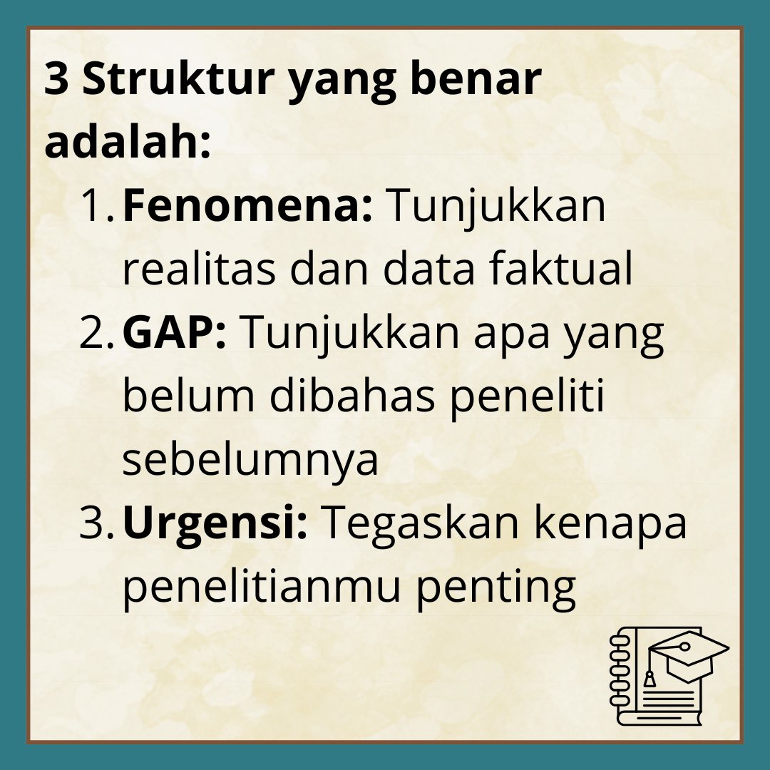 jokiskripsi_sol's tweet image. dosen bilang “latar belakang kamu belum fokus”
#fyp #xyzbca #foryoupage #akuntansi #farmasi #fkip #wisuda #investasi #pendidikan #keuangan #ppt #kedokteran