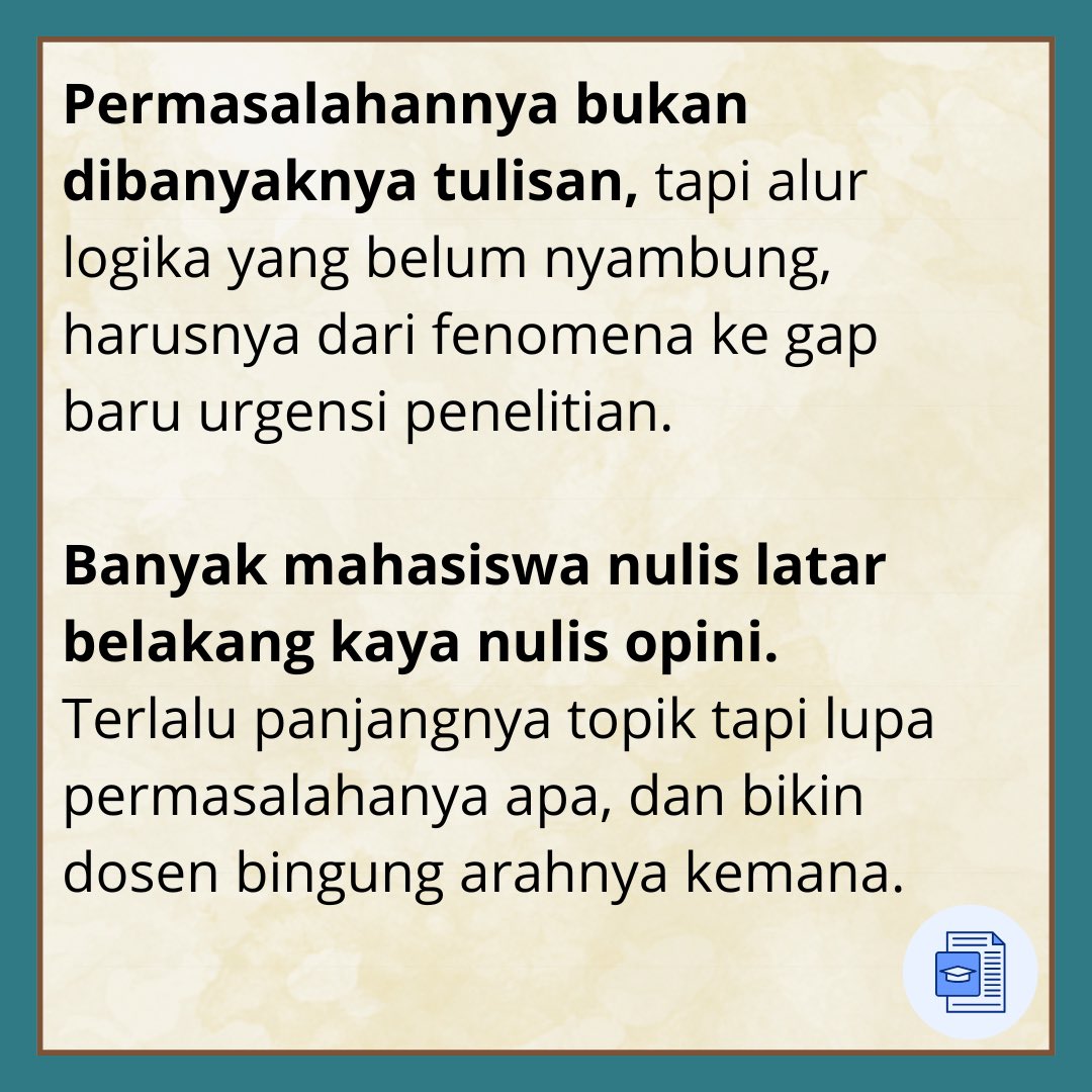 jokiskripsi_sol's tweet image. dosen bilang “latar belakang kamu belum fokus”
#fyp #xyzbca #foryoupage #akuntansi #farmasi #fkip #wisuda #investasi #pendidikan #keuangan #ppt #kedokteran