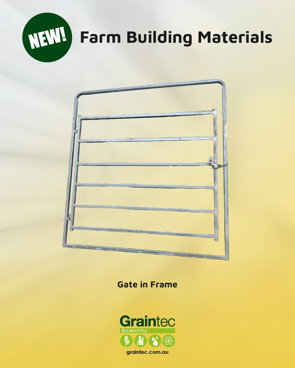 graintec's tweet image. 🕒 Your time is money. Stop buying temporary fixes.

Heavy-duty #farm #fencing solutions. Built from the ground up to eliminate constant upkeep, giving you back days on the tractor, not weeks mending fences.

Shop now➡️ graintec.com.au/FarmBuild

-

#Farming #Agriculture #AusAg