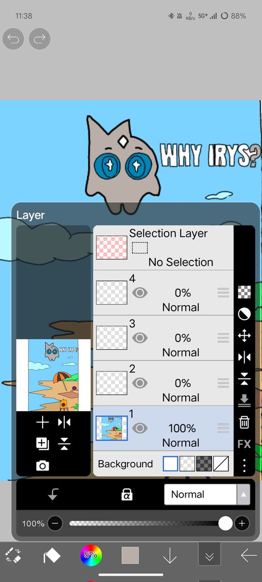 Aamir70150920's tweet image. A perfect beach day interrupted by the looming question: WHY IRyS? 🏖️✨
​Hope you enjoy the cute summer vibes, IRyS! The canvas is ready! 😉&quot;
​Hashtags:
#IRySart #hololiveEnglish #ProjectHOPE #VTuber #FanArt #SummerArt