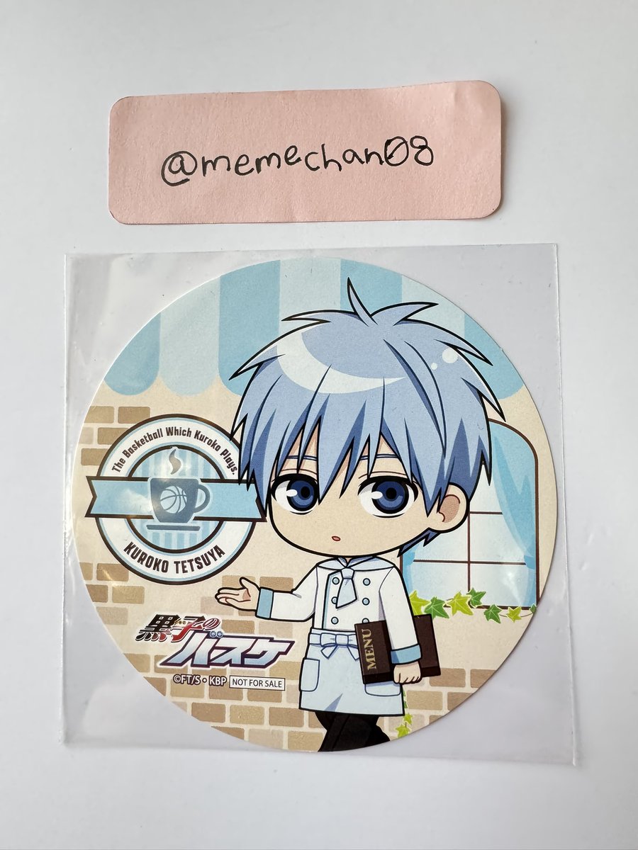 memechan08's tweet photo. @rin_connectline 初めまして。検索から失礼致します。
もう募集されていらっしゃらないかもしれませんが、小金井等身＞デフォルメの優先順位でコースターを探しておりましてもし可能でしたら当方の所持している黒子との交換お願い出来ますでしょうか？
ご検討どうぞ宜しくお願い致します。 https://t.co/63y1nuEEBg