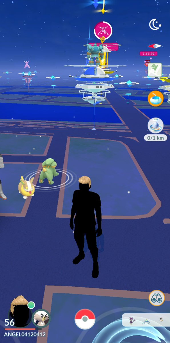 Angel_PokemonGO's tweet image. 怖\=͟͟͞͞(꒪ᗜ꒪ ‧̣̥̇)/
 #ポケGO  #ポケモンGO