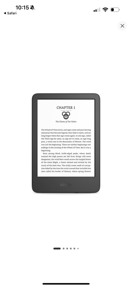 PopBase's tweet image. The Kindle turns 18.