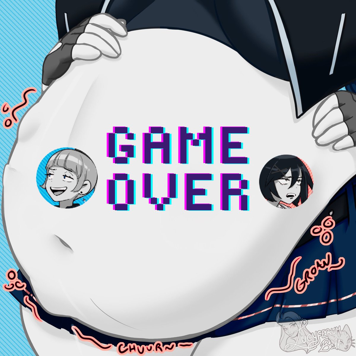 River City Girls? More like River City Guts 😈💕

That's right, I digested both women and proudly posted on social media~

I highly recommend this account, good writer, fun concept and this edit is from the person. 👉👈

<a href="/KyootKyoko/">Kyoko Shiraishi</a>

Feel free to ask for an #RP and have fun!