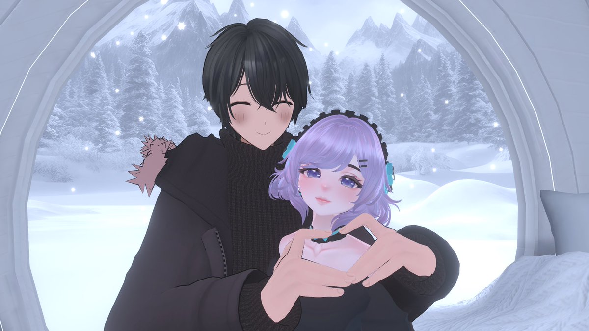 rixtyvrc's tweet photo. A peaceful moment ❄️

#VRChat #VRChatPhotography https://t.co/NCHaxLhhS1