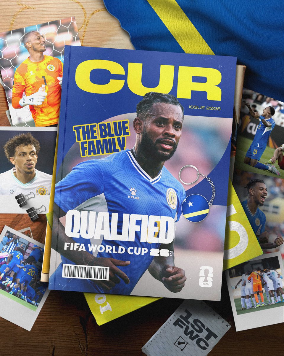 Spice919fm's tweet image. Curaçao qualify for their first-ever #FIFAWorldCup. 🇨🇼🤩

#SpiceSports 
#WeAre26
#Waayɛdɛw