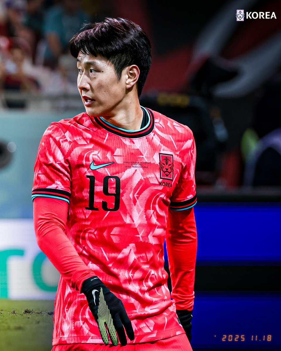 𝐋𝐄𝐄 𝐊𝐚𝐧𝐠𝐢𝐧✨ 
🇰🇷v🇬🇭가나전 2022.11.28 ➡️ 2025.11.18

#대한민국 #축구국가대표팀 #친선경기