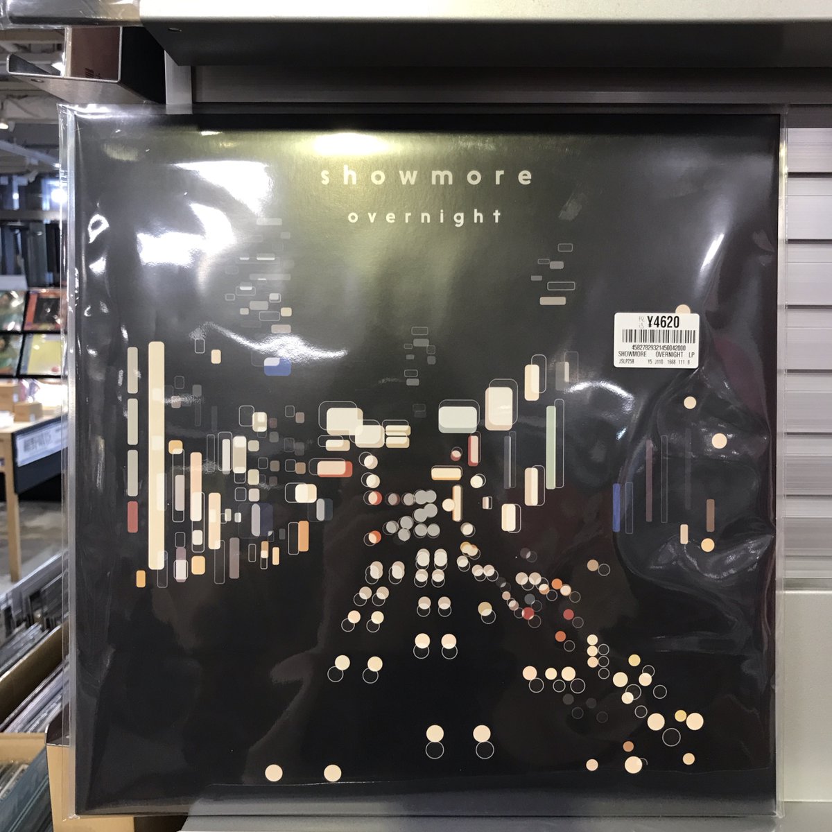 showmore「overnight」LP レコード アナログ盤 overnight (LP)/showmore/アーバンポップ・ユニット、1stミニ