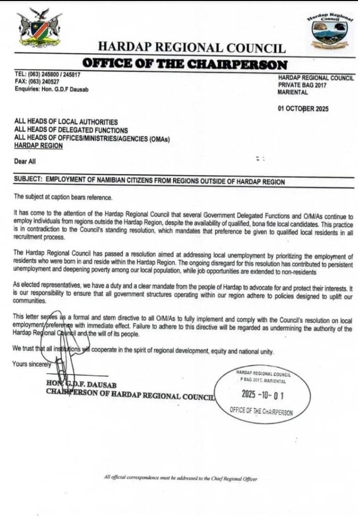 MekondjoKondja's tweet image. We will be seeing people going to their houses in this Administration because they lack respect for the Laws. The Constitution is superior to opinions and feelings.
