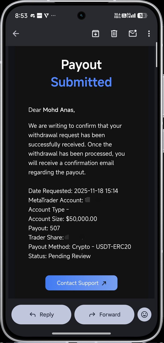 Anas9690's tweet image. Another payout Requested With @atlasfundedcom Lets see @JamesBeali