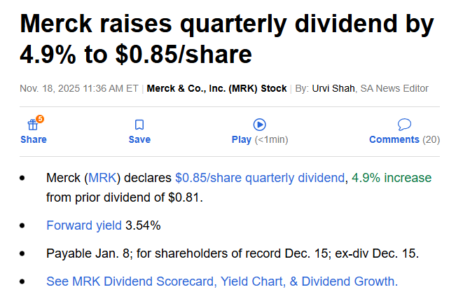 jordiribera74's tweet photo. $MRK nos sube el sueldo un 4,9% https://t.co/mGobeInKiO