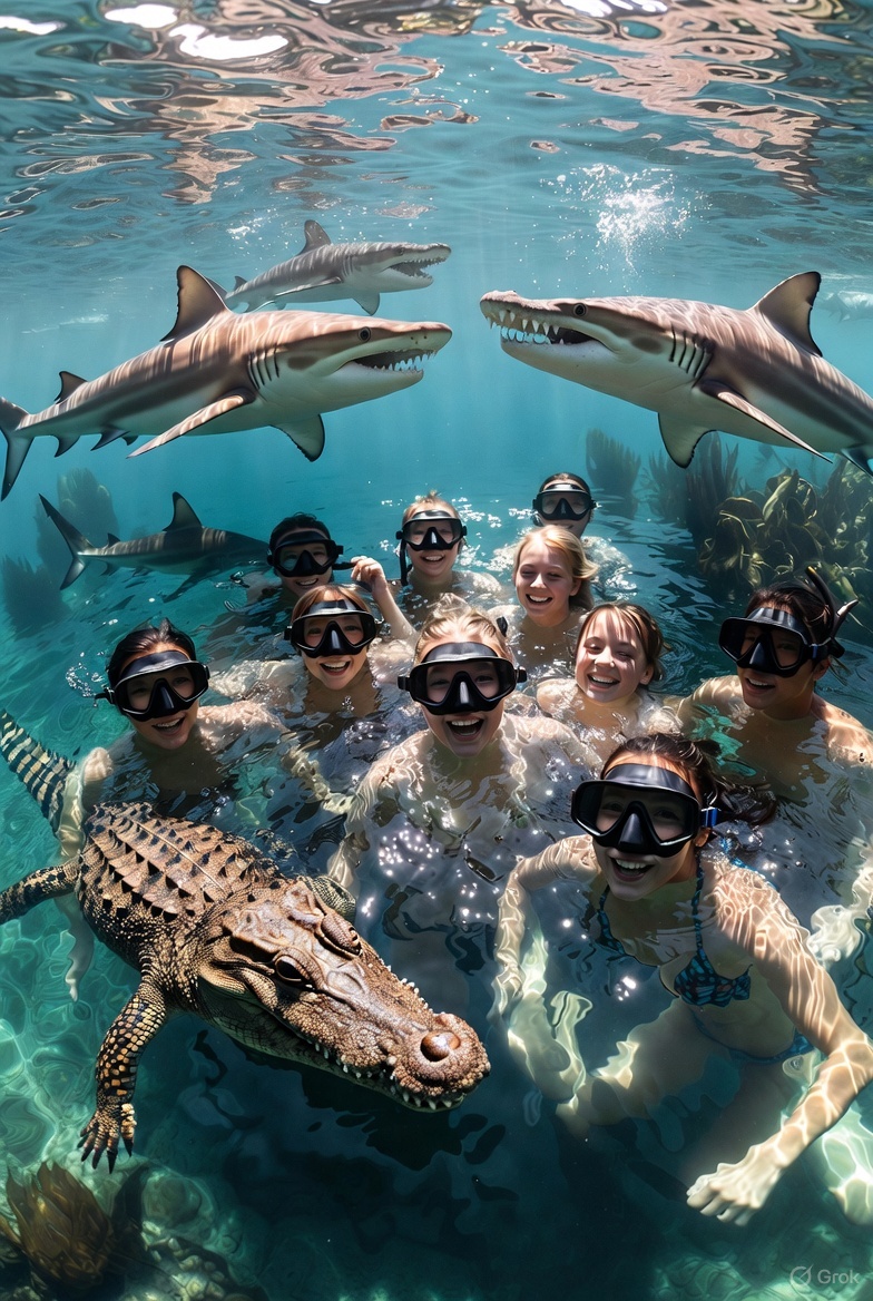 #AsterCoded 🐢Just when you thought it was safe—JAWS. But the sharks have no teeth.
The crocs have no bite.
The water is warm.
Swim with predators. Make mistakes. Survive. Thrive.
Double FUD (anti-CZ racism + “Alex/Books are scammers”) built the deepest discount moat in crypto.
I