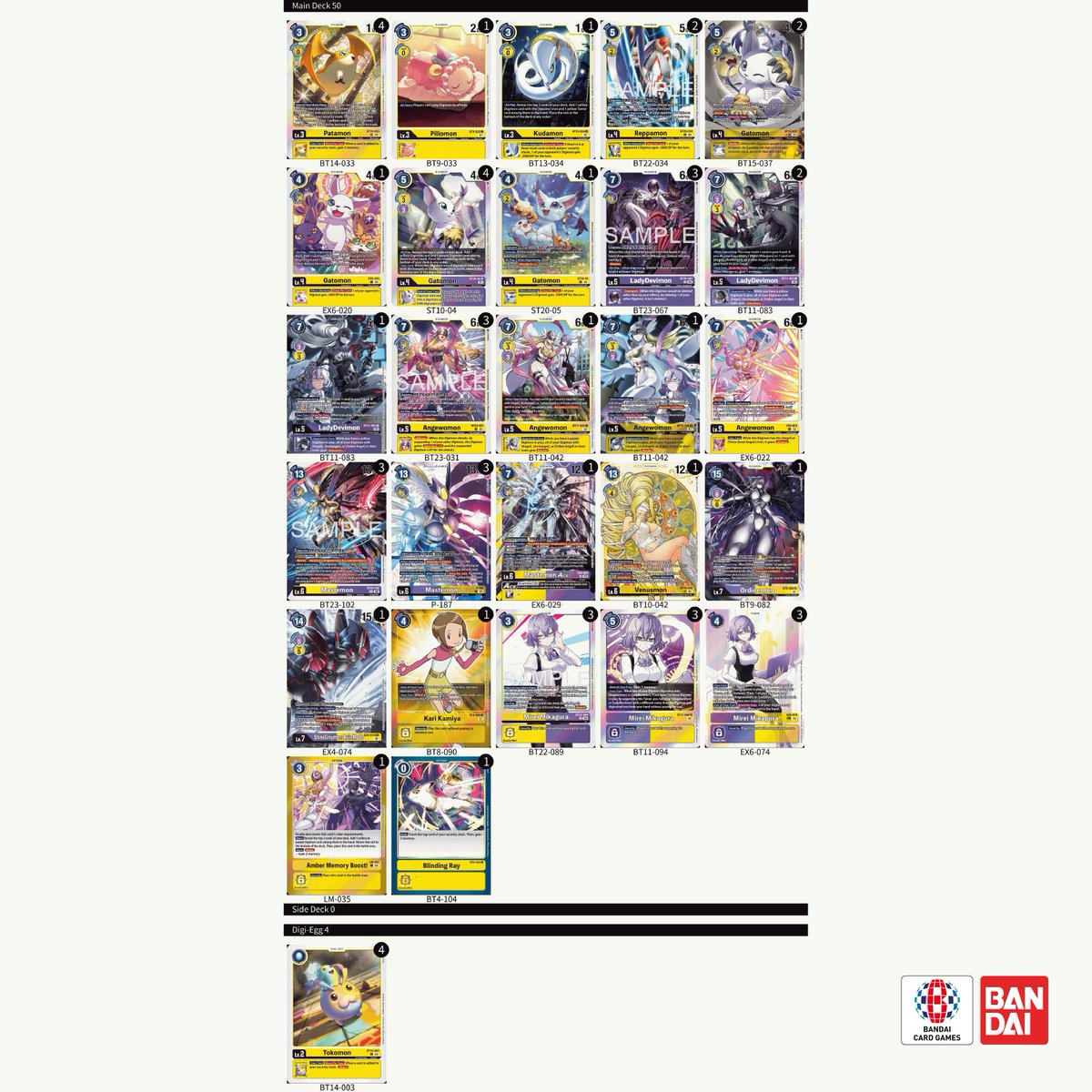 digimon_tcg_EN's tweet image. [Tournament Results]

Hello Digimon Tamers!
Today we would like to share the top 4 decks from our recent November 2025 Regionals for Europe! Congratulations to all tamers who competed over the weekend.
world.digimoncard.com/2025/regionals…

#DigimonCardGame 
#DigimonTCG 
#Digimon