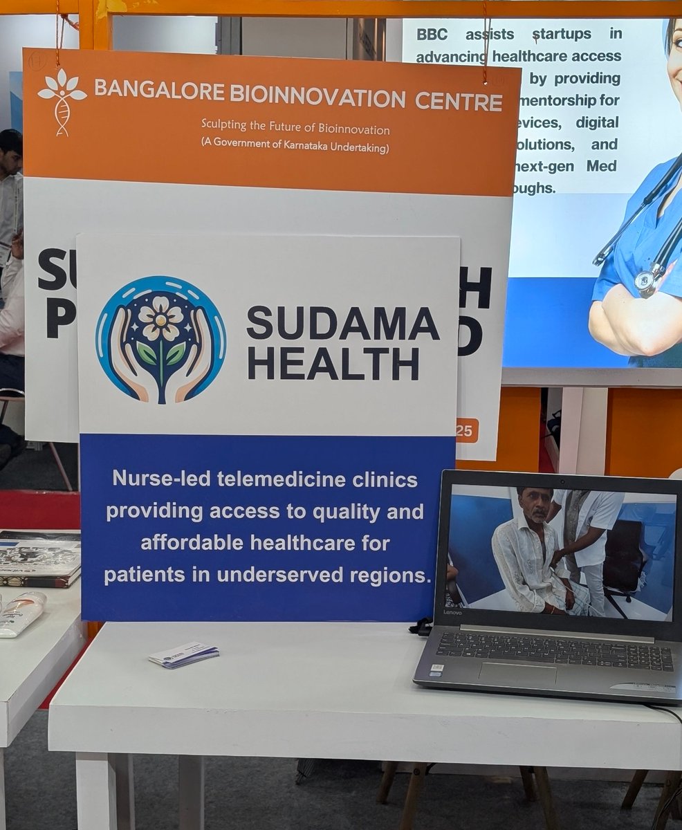 I am at Bangalore Tech Summit 2025!

If you are walking through Hall 3, make sure to stop by the Bangalore Bioinnovation Centre stall.
Come over to discuss how we are changing the game in healthcare delivery.
#BTS2025 #Bengaluru #TechEvents #Startup #healthcare #SudamaHealth