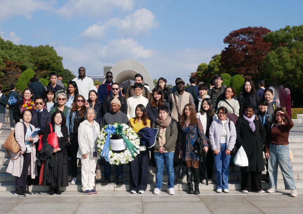 UNITARHiroshima's tweet image. 🌐✨We’ve reached the halfway mark of the Primary Course of the Program for Global Human Resource Development for Peacebuilding and Development!
After an inspiring week in Tokyo, the 24 Program Associates reconvened in Hiroshima to complete project development group exercises 🤝