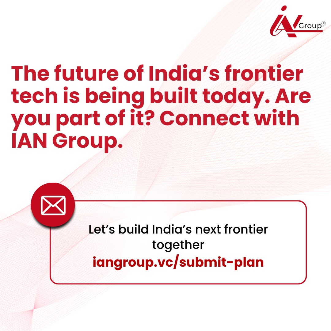 ianetwork's tweet image. Explore the visuals to see our playbook in action and how your startup could be part of the next frontier.  

@DhruvaSpace @ManastuSpace @staqutech  @endureair 

#IANGroup #StrategicTech #Startups #Innovation #IndiaTech #FrontierTech