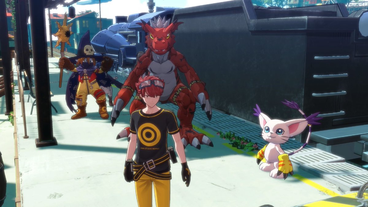 Ricd012's tweet image. I finally finished #DigimonTimeStranger, I really liked it, It has a charm reminiscent of the PS2 games I grew up with, although the narrative could be better, the overall experience was good, a cute, fun and addictive game, sometimes that&apos;s enough😌