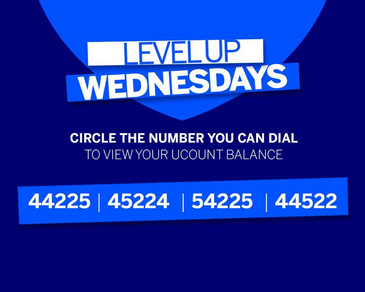Let’s see whether you know all about your UCount Rewards. ​

Can you spot the number you dial to check your UCount Rewards balance? Reply with the correct answer and stand to WIN* 10 000 Rewards Points. 

UCountWednesdays 
BecauseUCount
SBLovesSummer💙

*Ts&amp;Cs apply.
