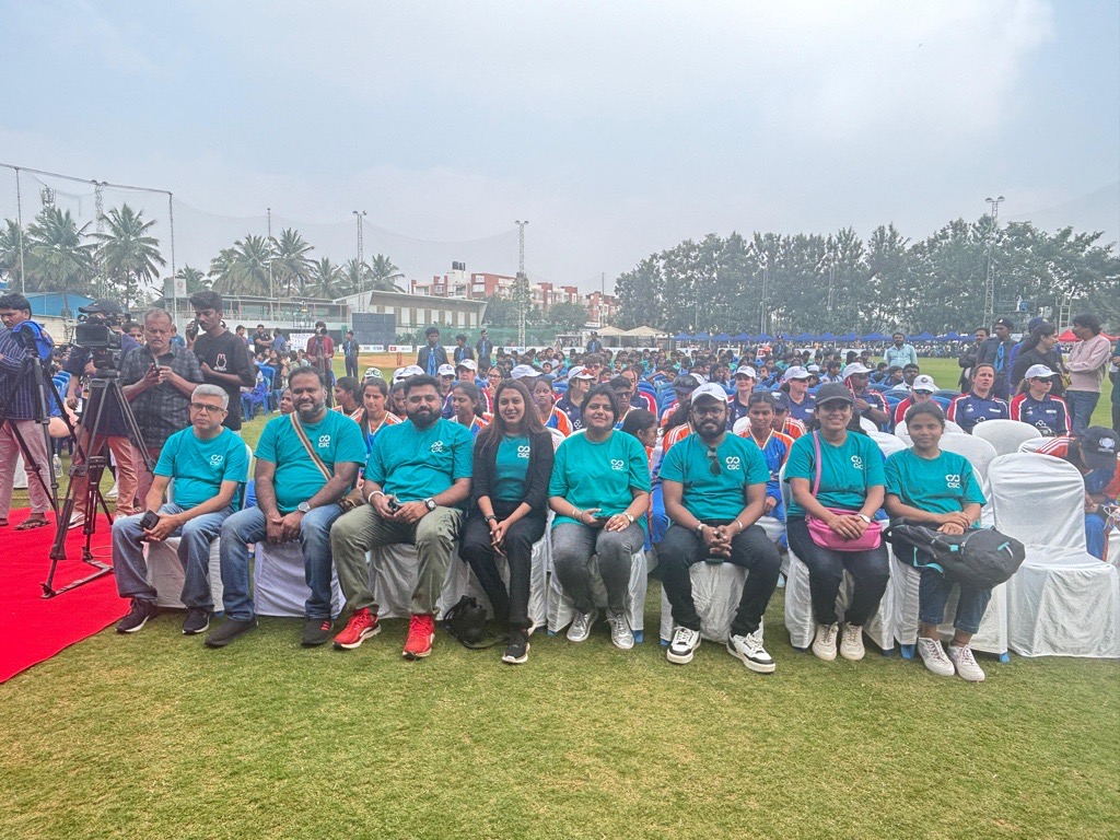 CSCGlobal's tweet image. Proud to support the first-ever Women’s T20 World Cup Cricket for the Blind with @SamarthanamT! 🙌

A big thank-you to our CSC volunteers who cheered for inclusion and helped make history. 💙

 #CSCGivesBack #InclusionInAction #WomenInSports