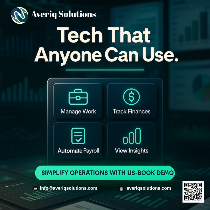 AveriqSolutions's tweet image. Tech should feel simple.
Averiq makes it that way.
💼 Manage work
💰 Track finances
🧾 Automate payroll
📊 View insights

#AveriqSolutions #TechSimplified