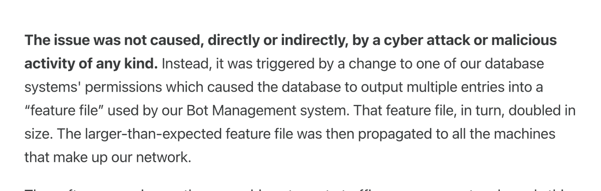 mSanterre's tweet image. To make error is human. To propagate error to all server in automatic way is #devops.