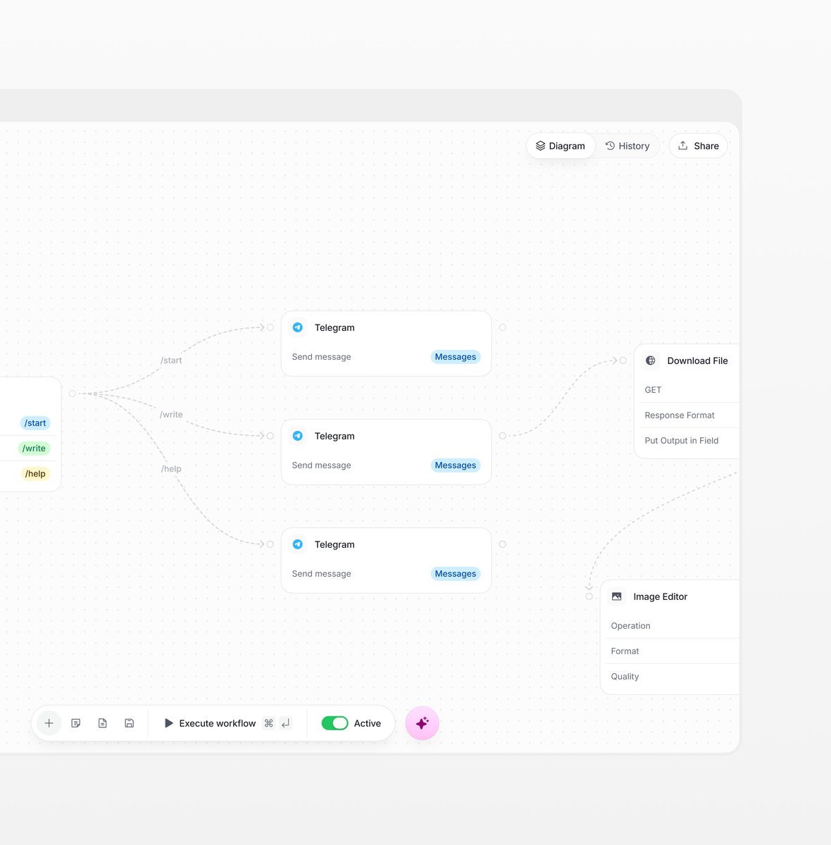 oojiii_'s tweet image. Trying to make complex logic look friendly.

Is the UI too minimal for a workflow builder, or just right?