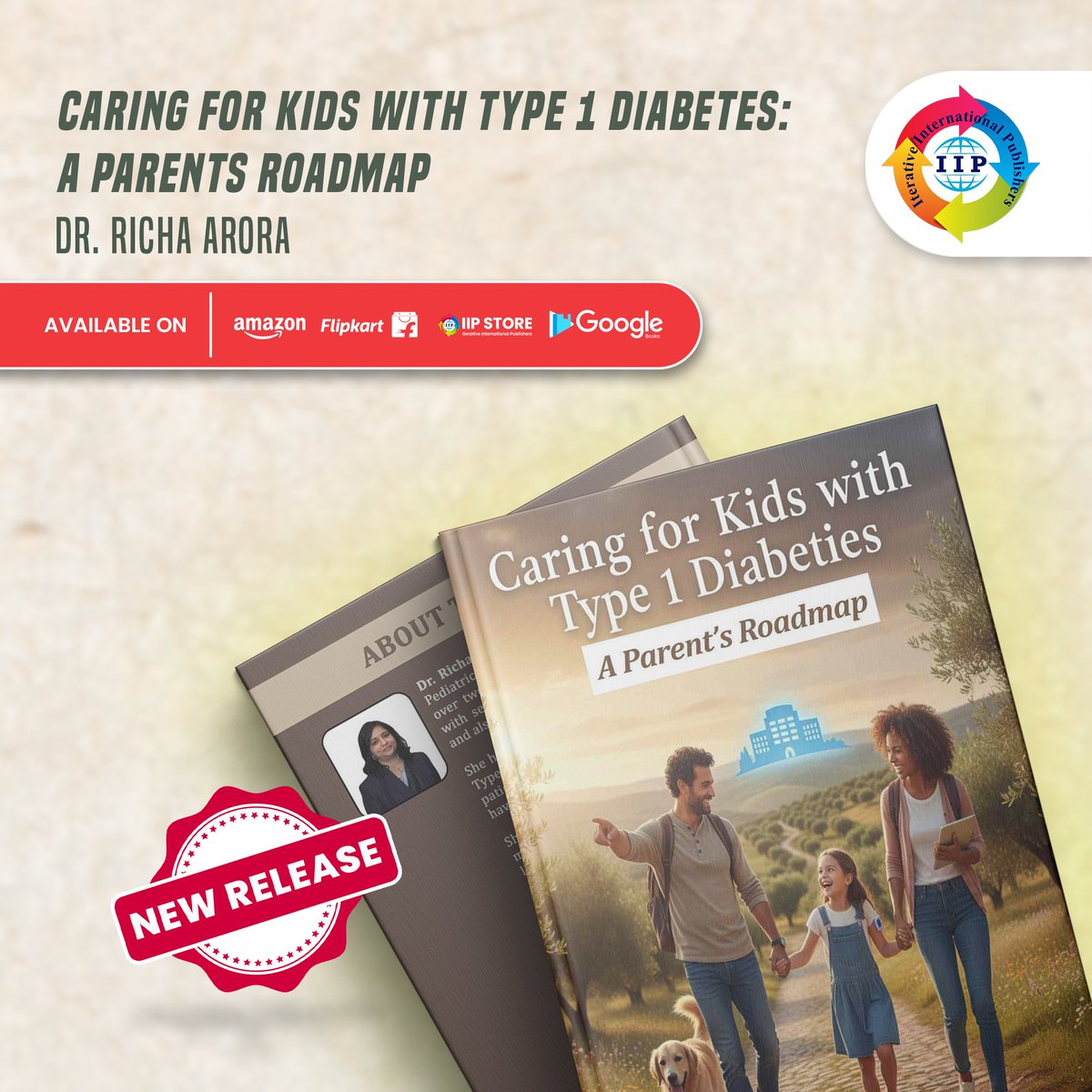 iippub's tweet image. Caring for Kids with Type 1 Diabetes: A Parent’s Roadmap
A practical, supportive guide helping parents manage daily care, routines &amp;amp; emotional challenges of Type 1 Diabetes. 💙
Amazon: amazon.in/dp/937020430X
#IIPBooks #Type1Diabetes #ParentingGuide