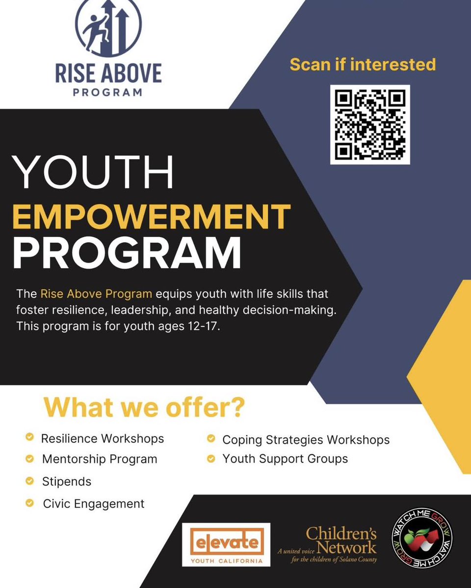 ChildrensNet's tweet image. The Rise Above Program is for youth ages 12-17 who are ready to take on new challenges and grow! 
Interested or know someone who might be? Fill out the interest form here: docs.google.com/.../1FAIpQLSc2…