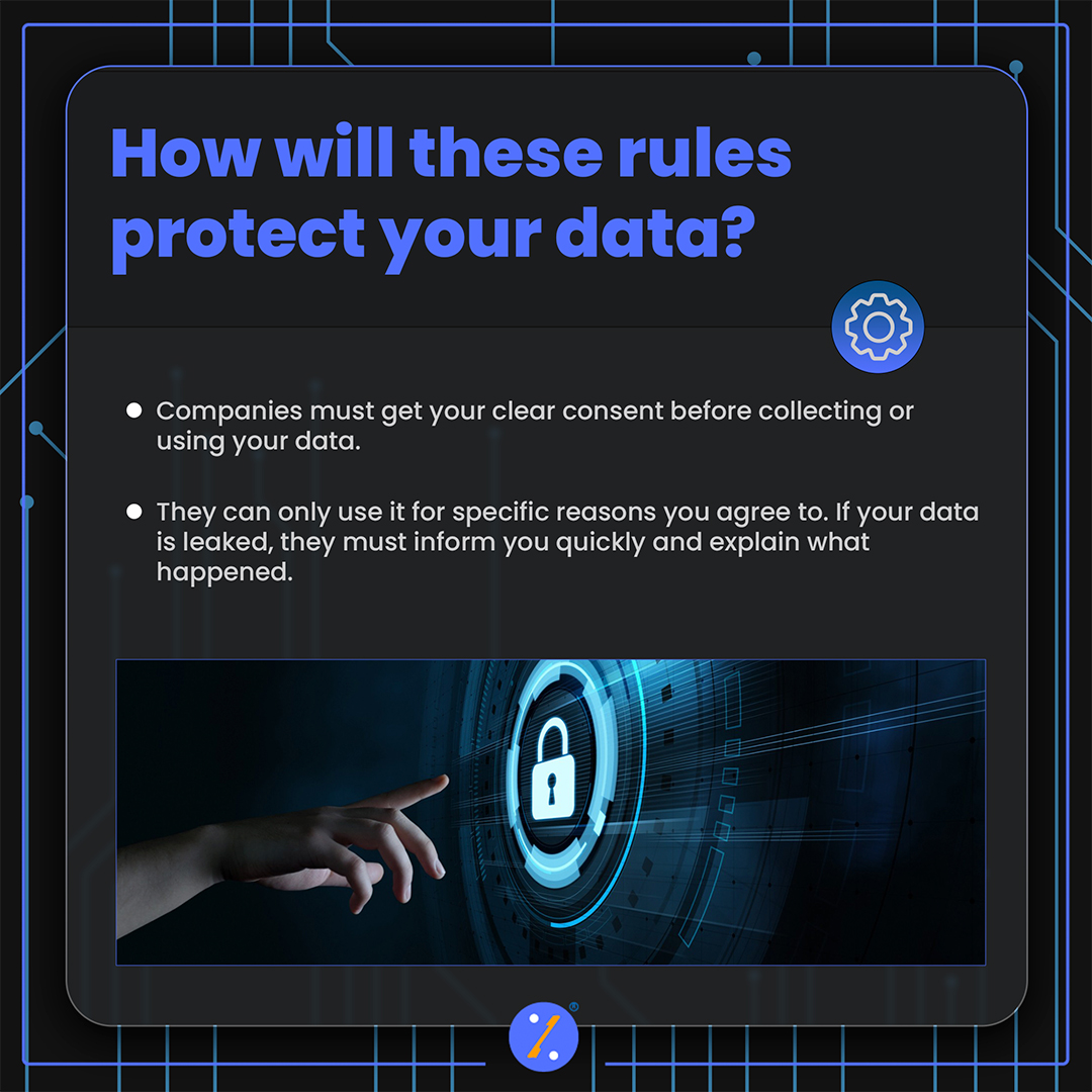 BankBazaar's tweet image. Companies must obtain your explicit #consent before collecting or using #personaldata. They&apos;re restricted to agreed-upon purposes only. 

In case of data breaches, organizations must notify you promptly with detailed explanations of the incident.

(3/5)