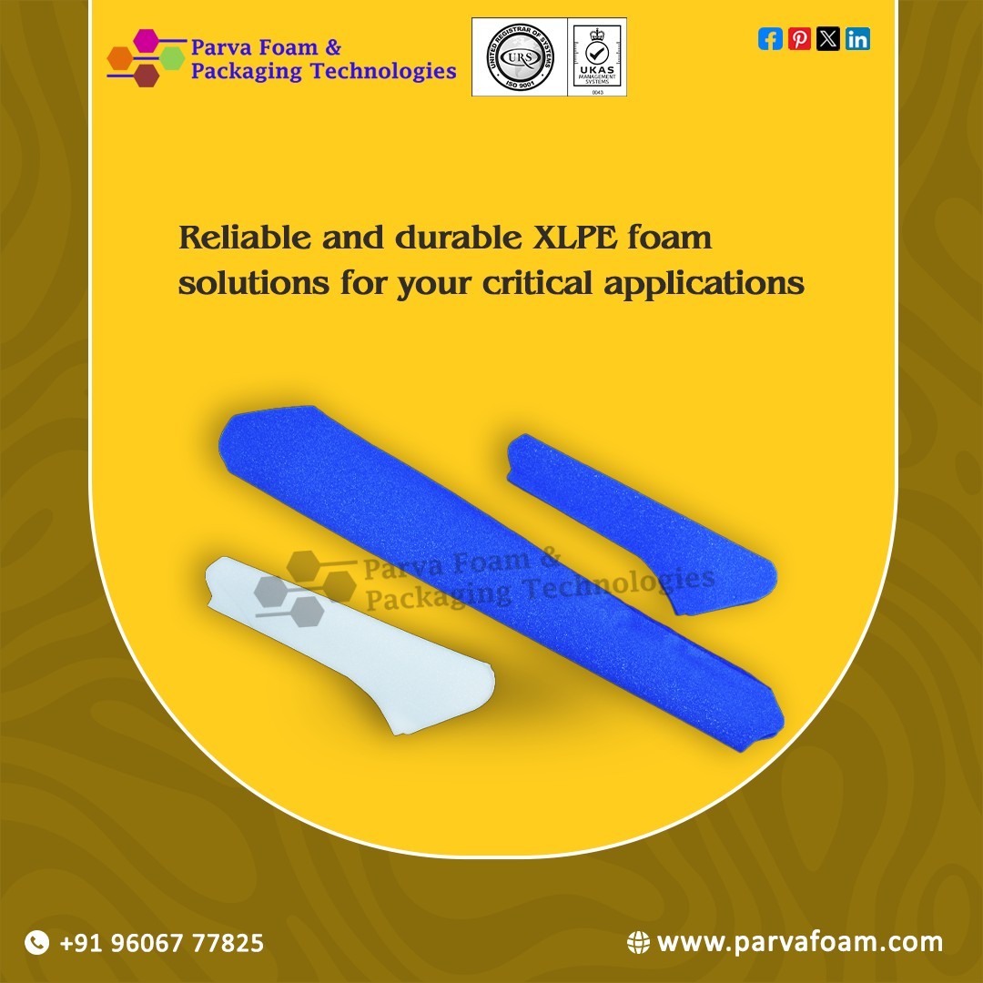 ParvaFoam38534's tweet image. "Reliable and durable XLPE foam solutions for your critical applications."
#xlpefoam #XLPE #FoamSolutions #parvafoam #foamsupplier #FoamManufacturer #criticalapplications #FoamDesign #safeproducts #SafePacking #IndustrialSolutions 
Book a Free Consultation at +919606777825