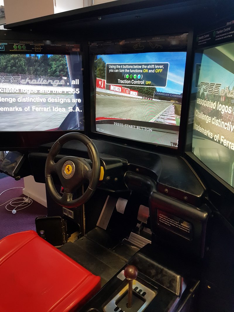 A real driving simcade.