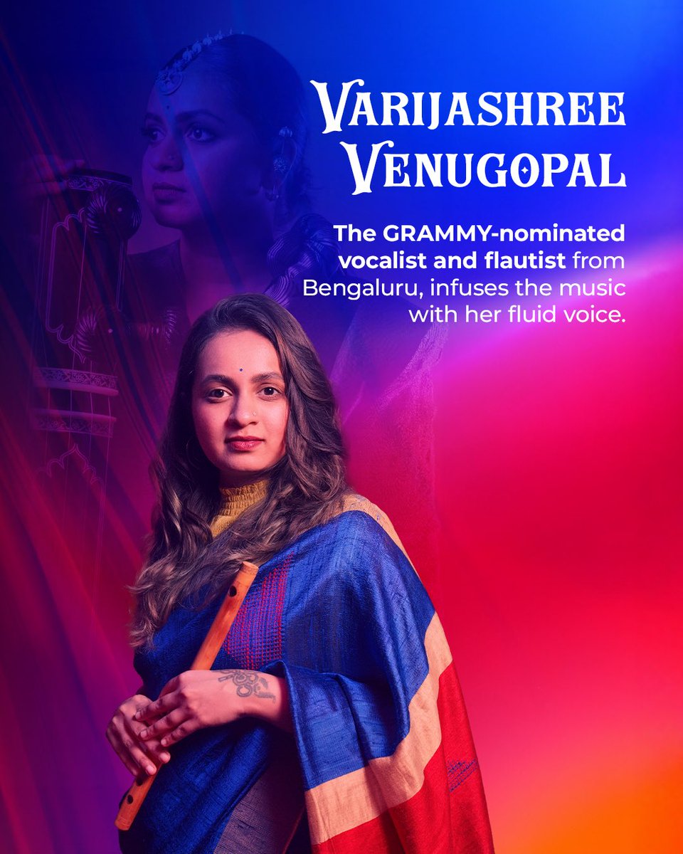 nmacc_india's tweet image. Led by the legendary Purbayan Chatterjee, witness ‘The Sitar Stories’ where a global ensemble of award-winning maestros come together to shape a contemporary soundscape defined by tradition, virtuosity, and innovation.