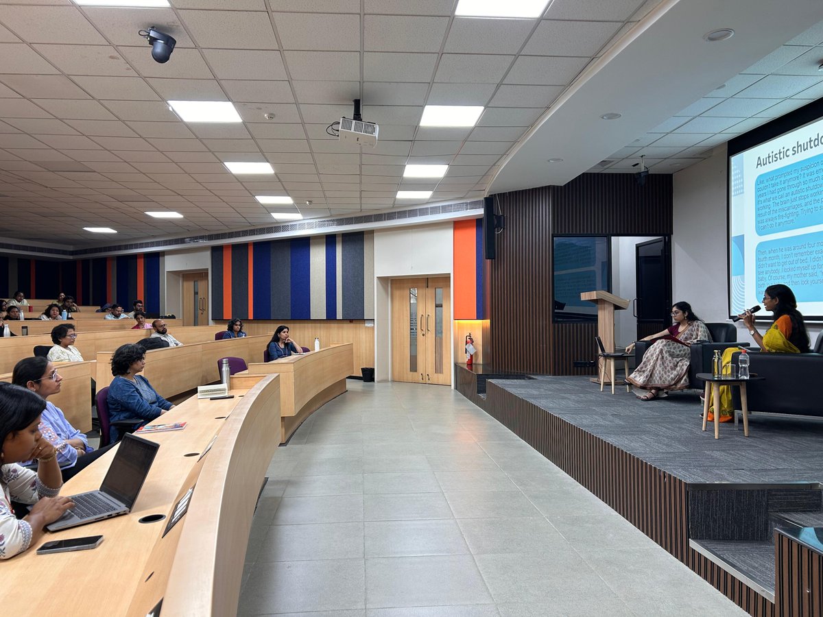 IMSE_MU's tweet image. IMSE hosted a powerful discussion on “Rethinking Disability, Care, and Motherhood” with Dr. Shubha Ranganathan &amp;amp; Priyasha Choudhary

Rich insights on disability, care work, and feminist research sparked thoughtful dialogue across our community.

#IMSE #MahindraUni #BookDiscussion