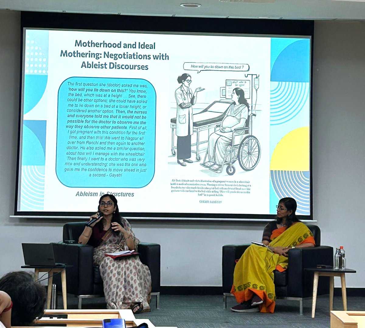 IMSE_MU's tweet image. IMSE hosted a powerful discussion on “Rethinking Disability, Care, and Motherhood” with Dr. Shubha Ranganathan &amp;amp; Priyasha Choudhary

Rich insights on disability, care work, and feminist research sparked thoughtful dialogue across our community.

#IMSE #MahindraUni #BookDiscussion
