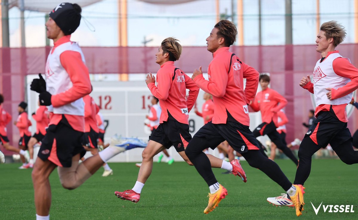 天皇杯決勝戦に向けてトレーニング開始💪

Today's training😄

#visselkobe #ヴィッセル神戸