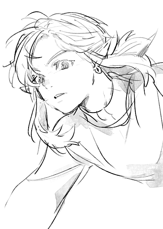 renyuu_030's tweet image. 昨日描いたリンゼルちゃん