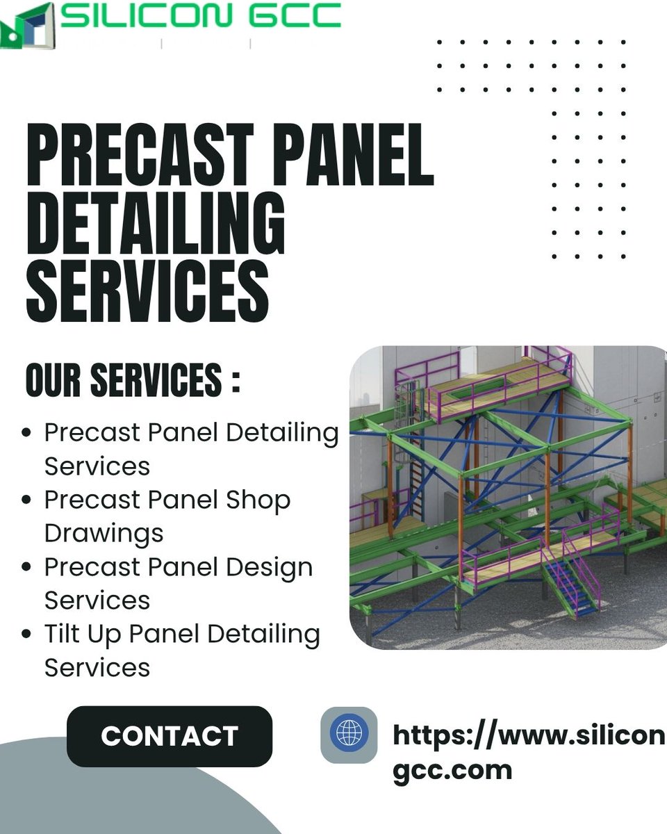 SilicongccUAE's tweet image. Ajman-based S E C D Technical Services LLC delivers precise precast and tilt-up panel detailing with advanced design solutions for efficient fabrication and stronger project outcomes.

Visit us:silicongcc.com/cad-services-d…

#PrecastPanel #Ajman #EngineeringServices #TiltUpPanel