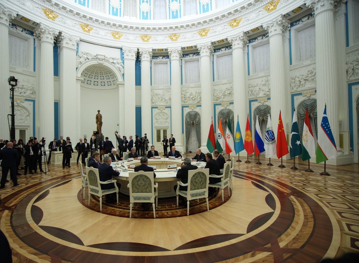 NortheastToday's tweet image. #NetSnippet | External Affairs Minister S. Jaishankar met Russian President Vladimir Putin on Tuesday during the 24th Shanghai Cooperation Organisation (SCO) Council of Heads of Government meeting. The summit was attended by leaders from SCO member states, including India, China,…