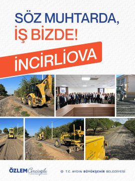 Aydın Büyükşehir Belediyesi Fen İşleri Ekipleri Çalışıyor