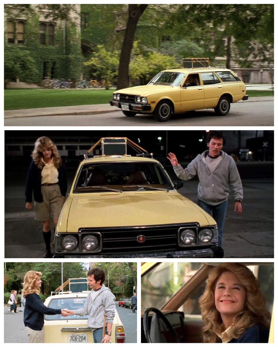Superstar_Cars's tweet image. A big Happy Birthday to Meg Ryan, multi-award winning actress dubbed ‘America’s Sweetheart’, born #OnThisDay in 1961.

📸 From the box office smash ‘When Harry Met Sally …’, with Billy Crystal and a 1976 Toyota Corona Wagon.

#MegRyan #ToyotaCorona #WagonWednesday