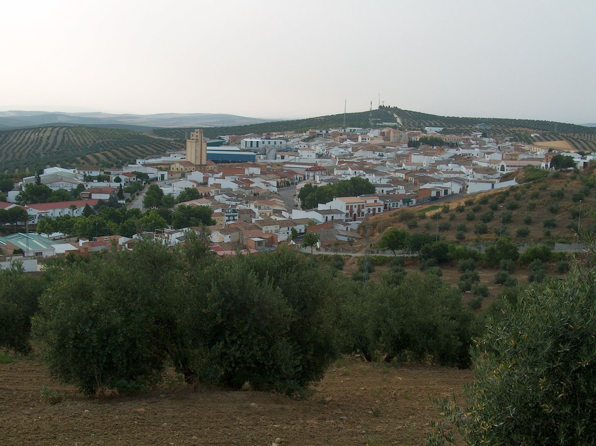¡Buenos días! Pocas nubes y nieblas matinales. Máximas que bajan un poco, aviso del frío que viene. Andújar llegará a los 17 grados, Lahiguera (en la imagen) a los 16, 15 en Jaén y Linares, 13 en Cazorla y 12 en Alcalá la Real. #FelizMiércoles