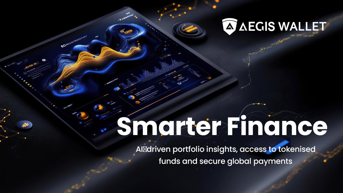 Say hello to smarter finance. With #AegisWallet AI Agent, you’ll enjoy AI‑driven portfolio insights, access to tokenised funds and secure global payments. Ready to step into the future of finance?

#AI #Web3Finance #DigitalAssets