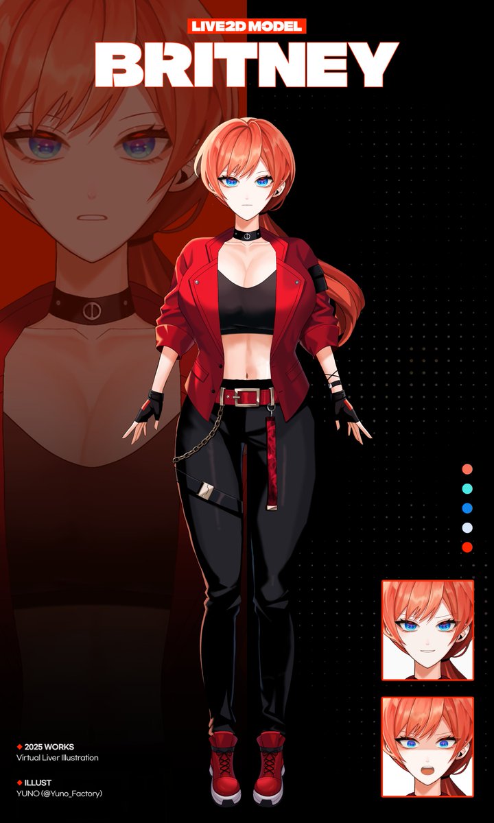 Yuno_Factory's tweet image. 🔥
#Vtuber #Vtuberart #Vtubermodel #버튜버 #Live2Dmodel #Vtuberdesign