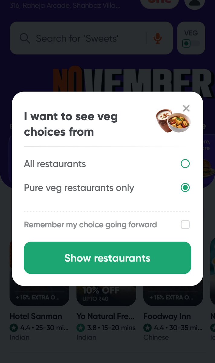 ssk_karkera's tweet image. Why all vegan vegetarian idiot are not ordering from pure veg hotel and ordering from semi veg hotel then crying on Facebook and Twitter