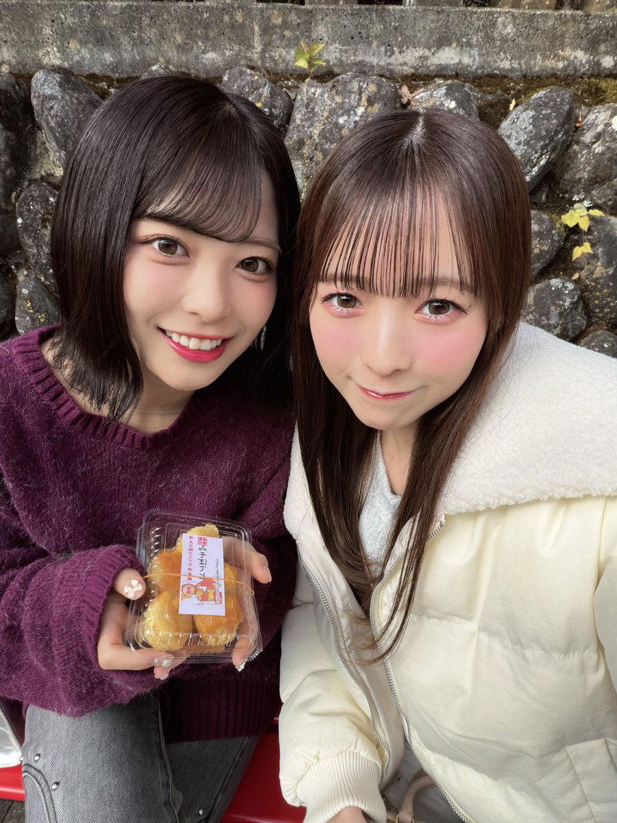 miyu_cs0913's tweet image. 1泊2日旅したのにツーショ1枚しか撮ってなかった☺️
いっぱい喋って笑ってリフレッシュ🎶