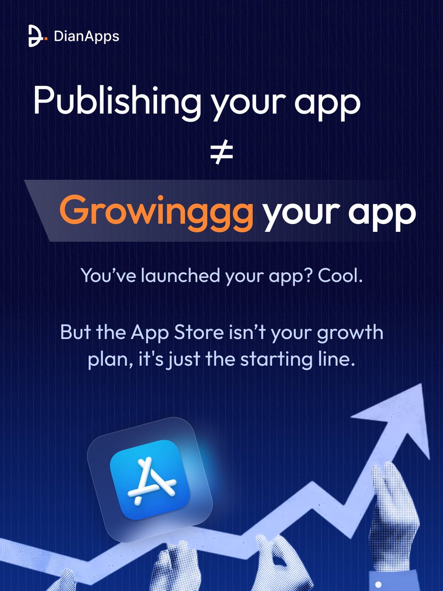 DianApps_Tech's tweet image. Launching an app is easy.
Growing one? That’s where most teams hit reality. 

This post breaks down the difference between “published” and “performing” and why the real work starts after your app goes live.

#Appgrowthstrategy #techinsights