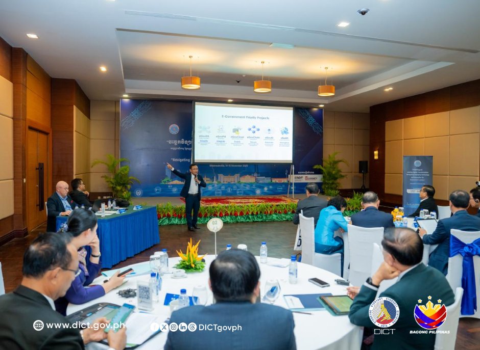 DICTgovph's tweet image. Philippines Showcases Digital Governance Breakthrough in Cambodia 

Read more: facebook.com/share/p/17huhe…

#DICT #eGovPHApp #DigitalTransformation #DigitalInclusion #Cambodia