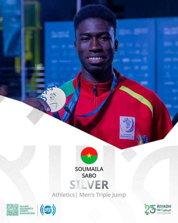 ArianaNews_'s tweet photo. Athletics Men’s Triple Jump Results
🥇 Ibrohim Makhkamov - Uzbekistan
🥈Soumaila Sabo - Burkina Faso
🥉 Sami Bakheet - Saudi Arabia
--
Broadcast Sponsor: @afghan_wireless
Co-broadcast Sponsor: @alhayathospital_ahh
#ArianaSport #ArianaTelevision #ATN #ATNN #ArianaNews #ATNSport #Sport #Sports #SportFan #IslamicSolidarityGames2025 #ISG2025 #SolidarityThroughSport #UnityInDiversity #SportsForPeace #IslamicGames #MuslimAthletes #InternationalSports #RoadToISG2025 #AfghanWireless #AWCC #AlHayatHospital