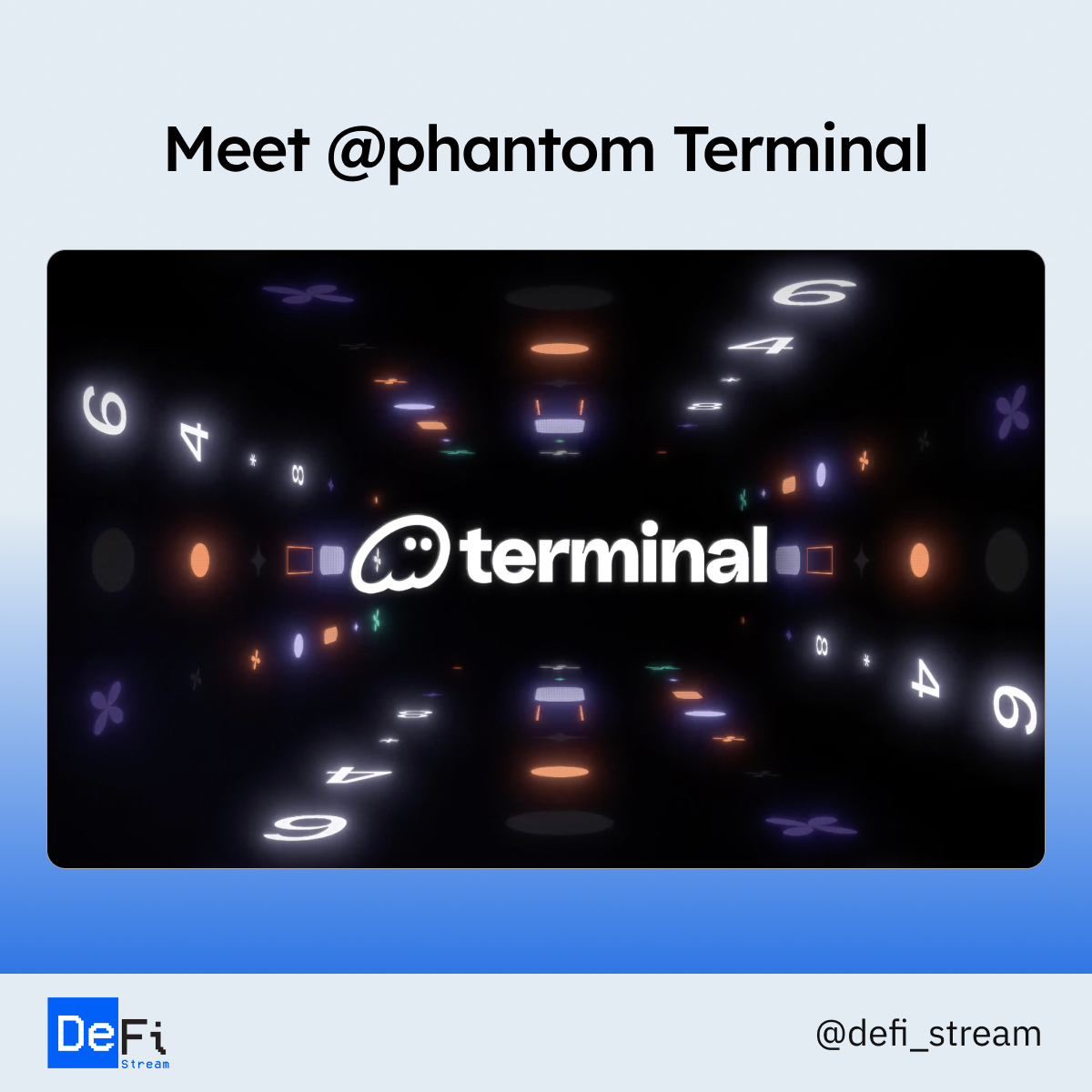 defi_stream's tweet image. Just in:
@phantom Terminal is here pro-level trading on the web with advanced charts, real-time data, and lightning-fast execution. 

Positions sync seamlessly to mobile so you can trade anywhere. 

Now in beta.